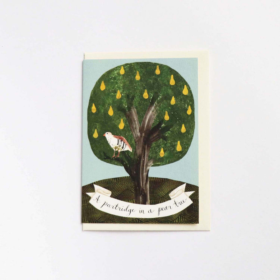 A Partridge In A Pear Tree Christmas Card