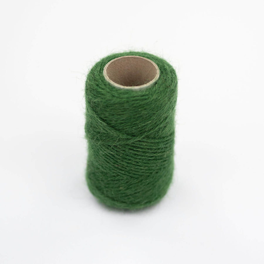 Green Wool Twine