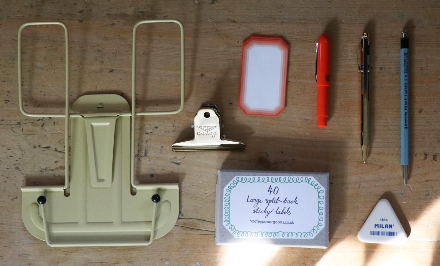 Stationery and art supplies