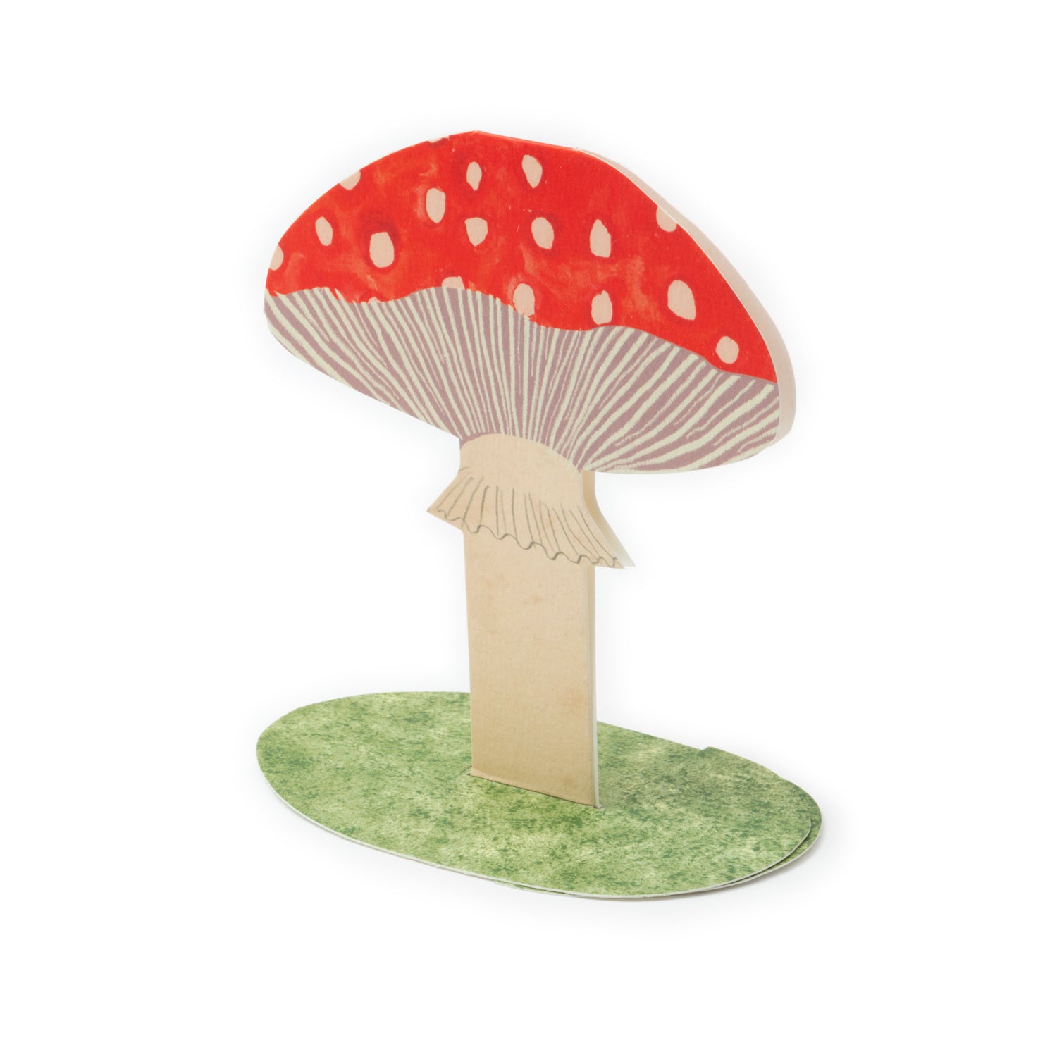 Toadstool Stand-Up Card – Hadley Paper Goods