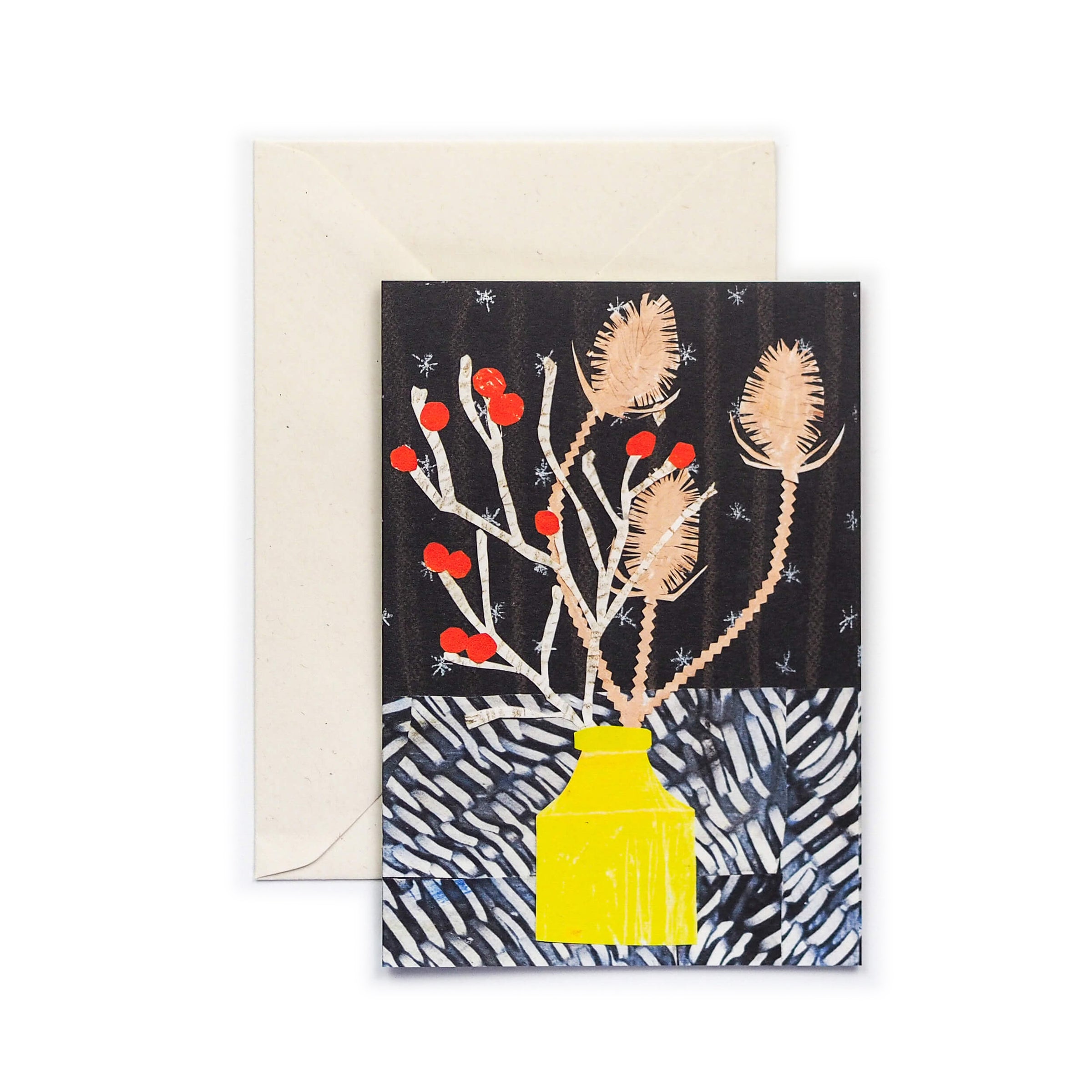 Winter Vase Card