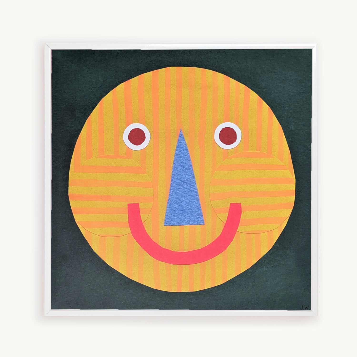 Monty Mills, Smiley Face Print