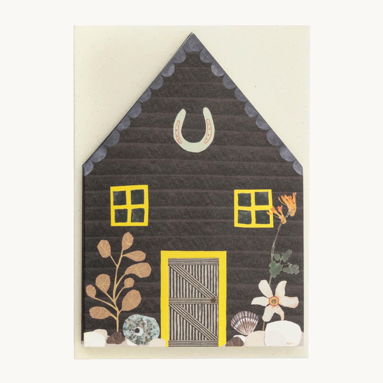 Fisherman's Huts Concertina Card