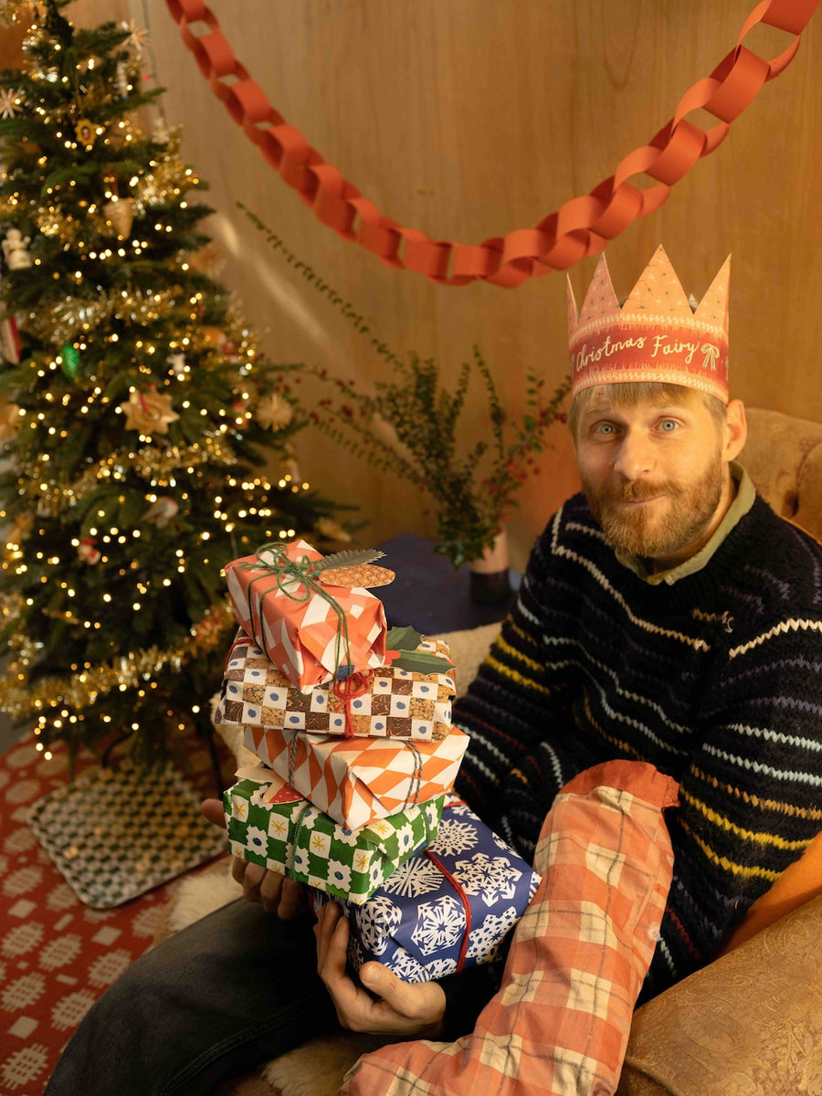 Christmas Fairy Party Hat Card