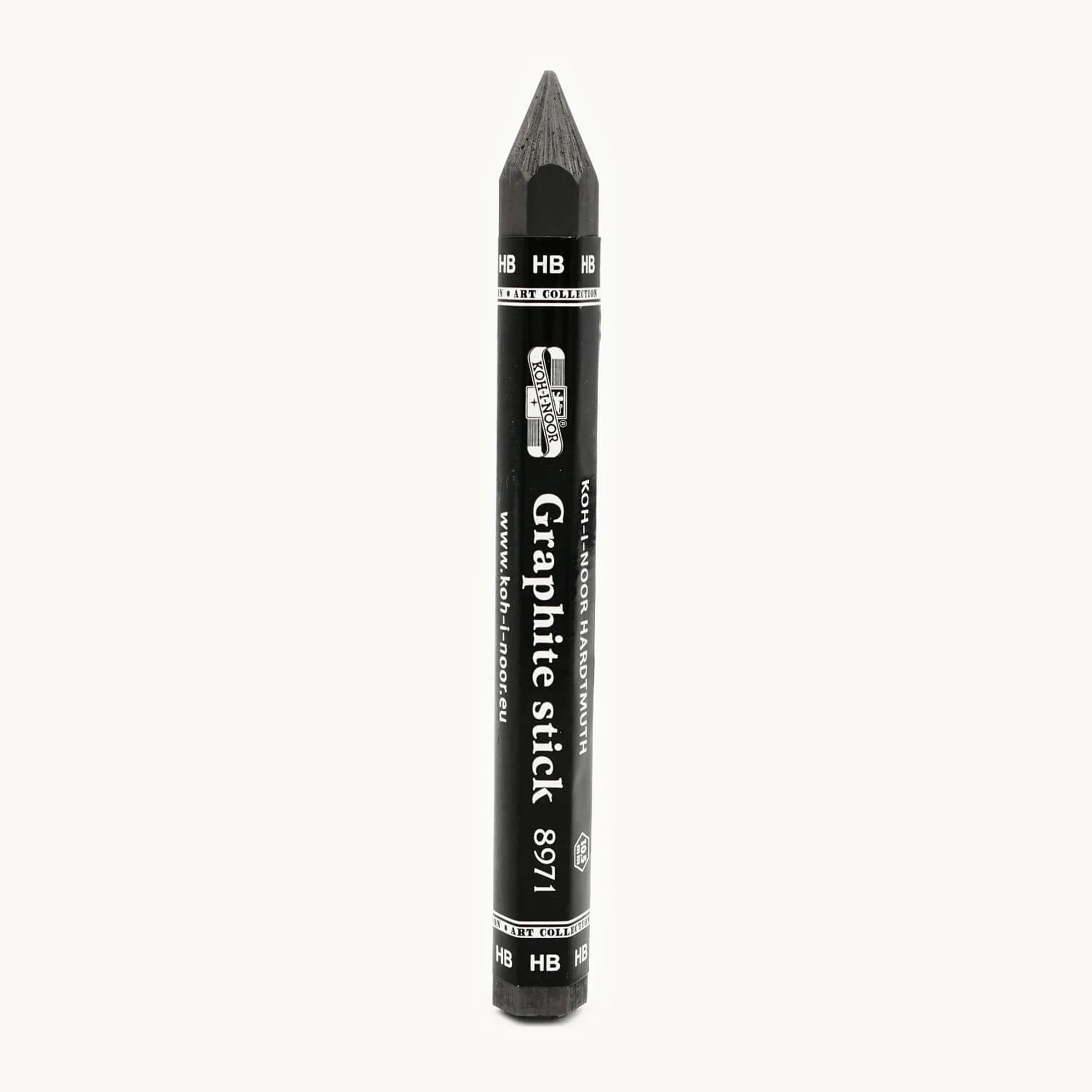 Koh I Noor Chunky Graphite Stick, available in various softnesses
