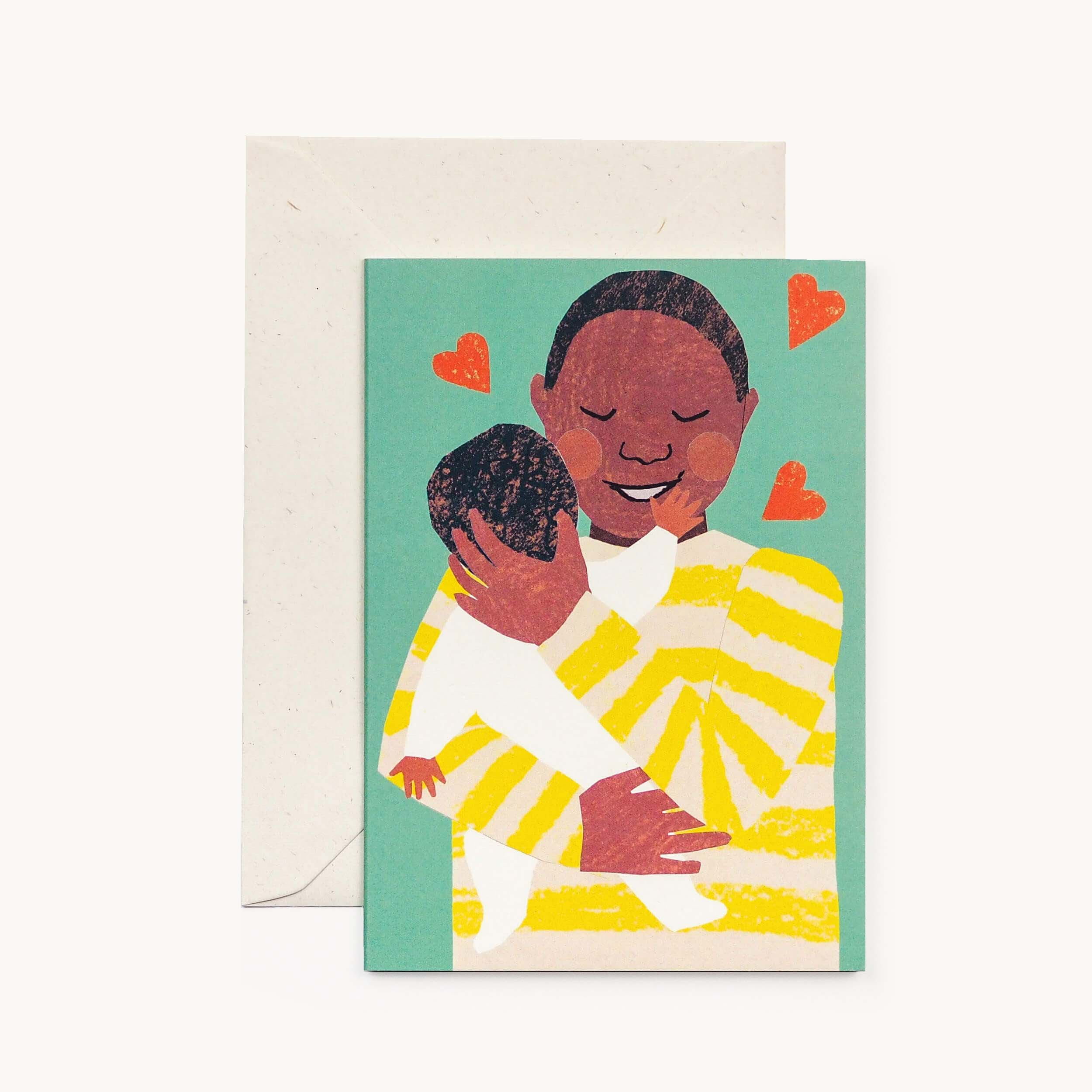 New Baby Boy Cuddle Card – Hadley Paper Goods