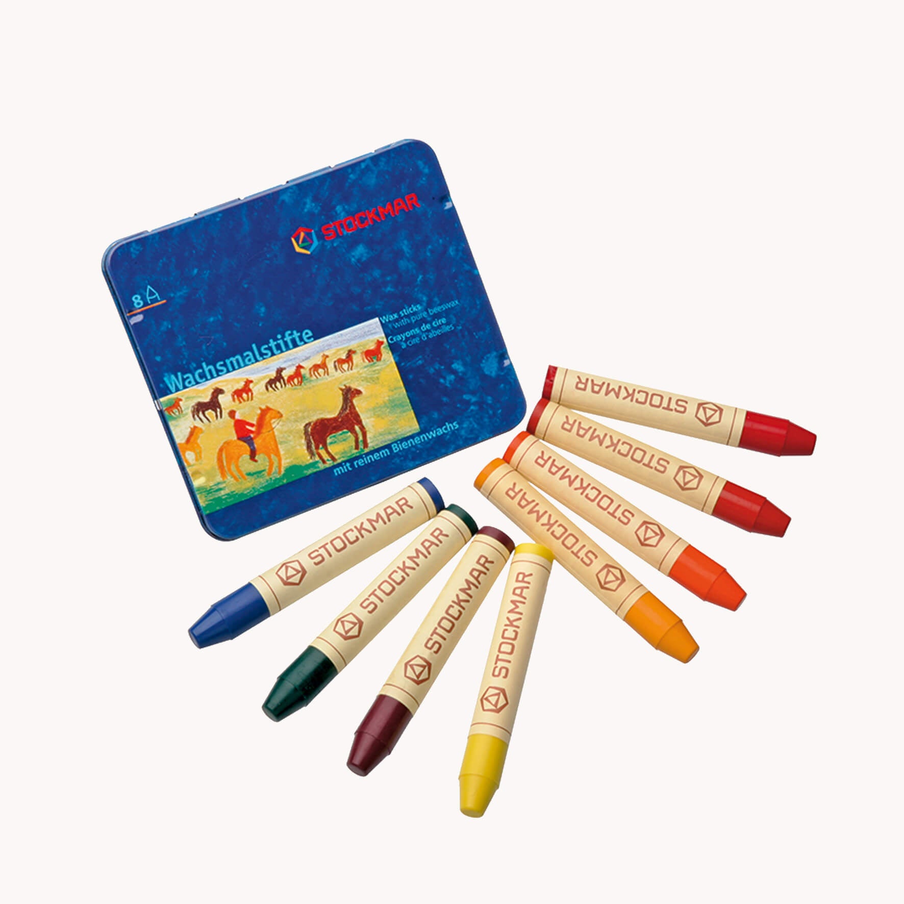 Stockmar Waldorf Colours Crayon set in tin