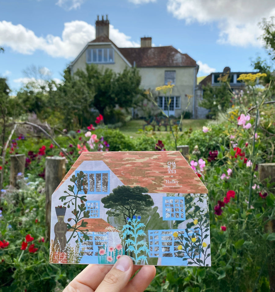 Charleston Farmhouse Card in situ