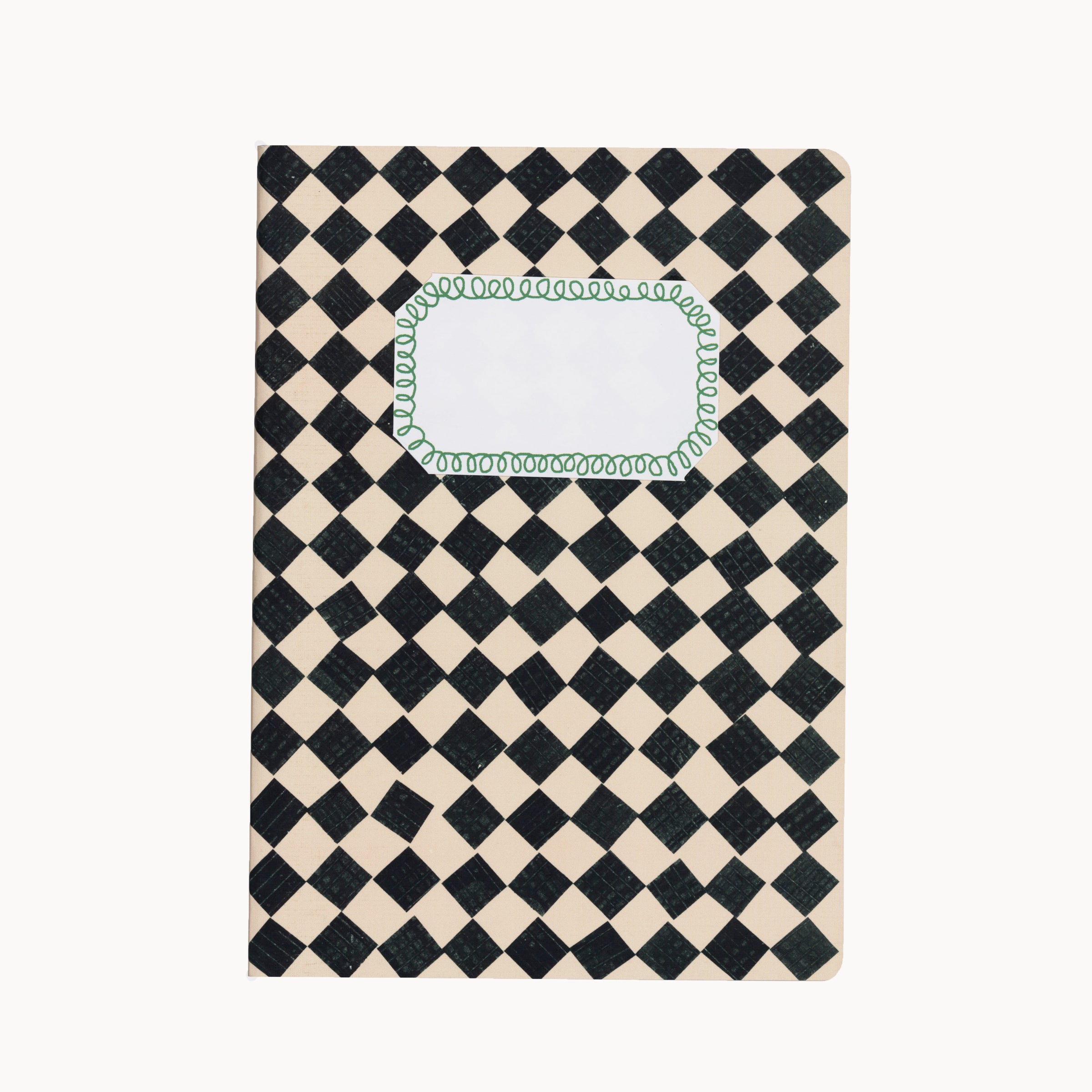 A5 Black and White Chequered Sketch/Notebook