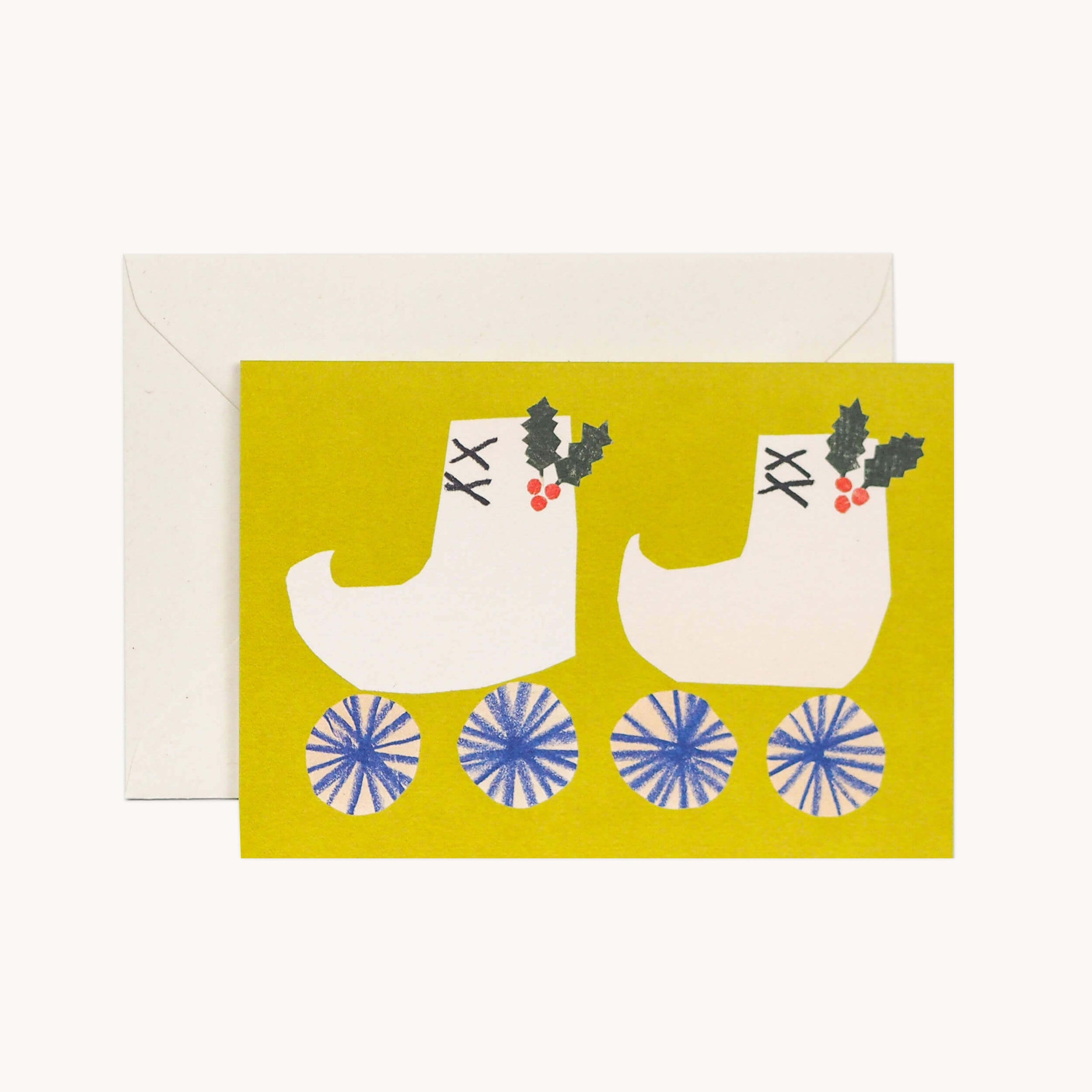 Christmas Skates Card