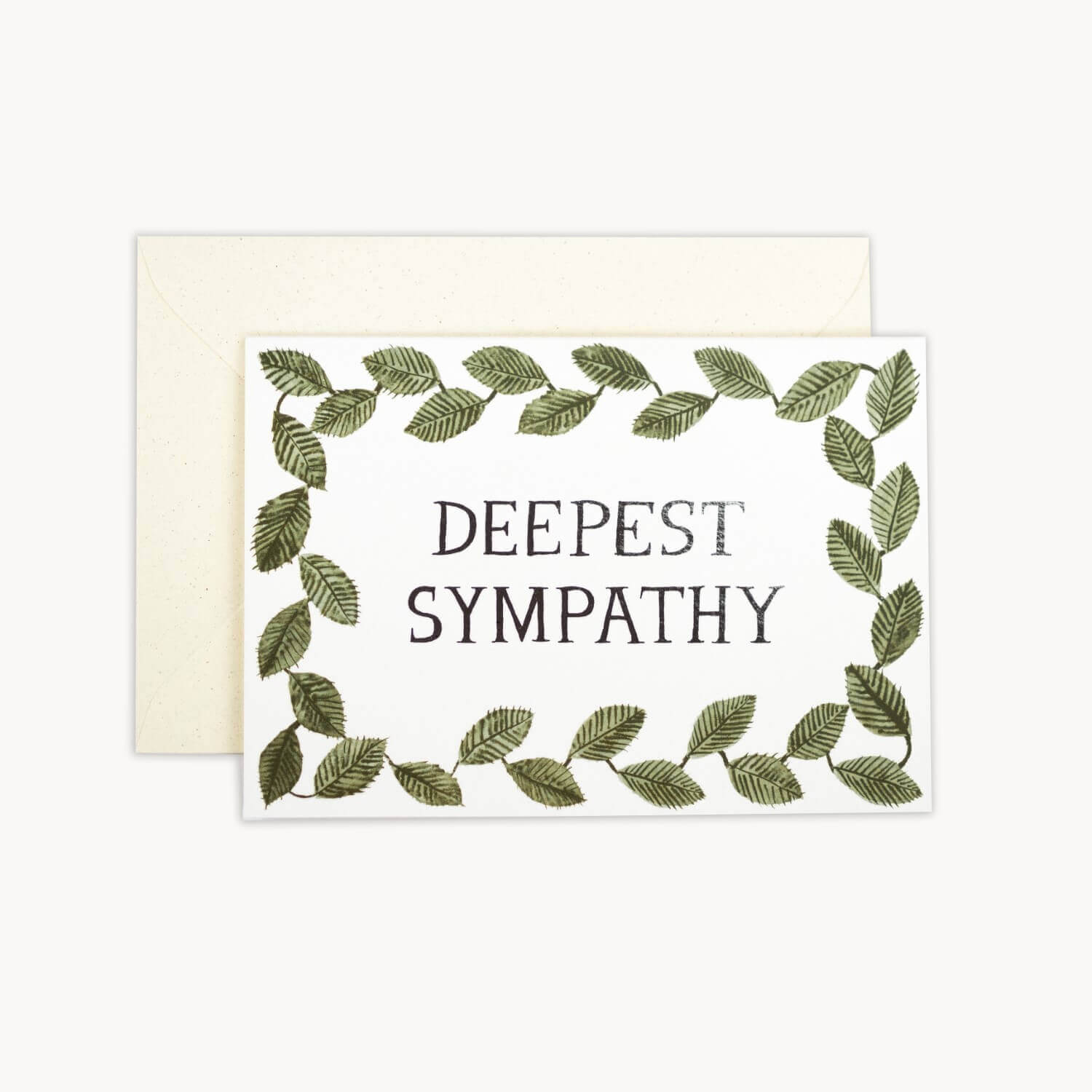 Deepest Sympathy (foiled card)