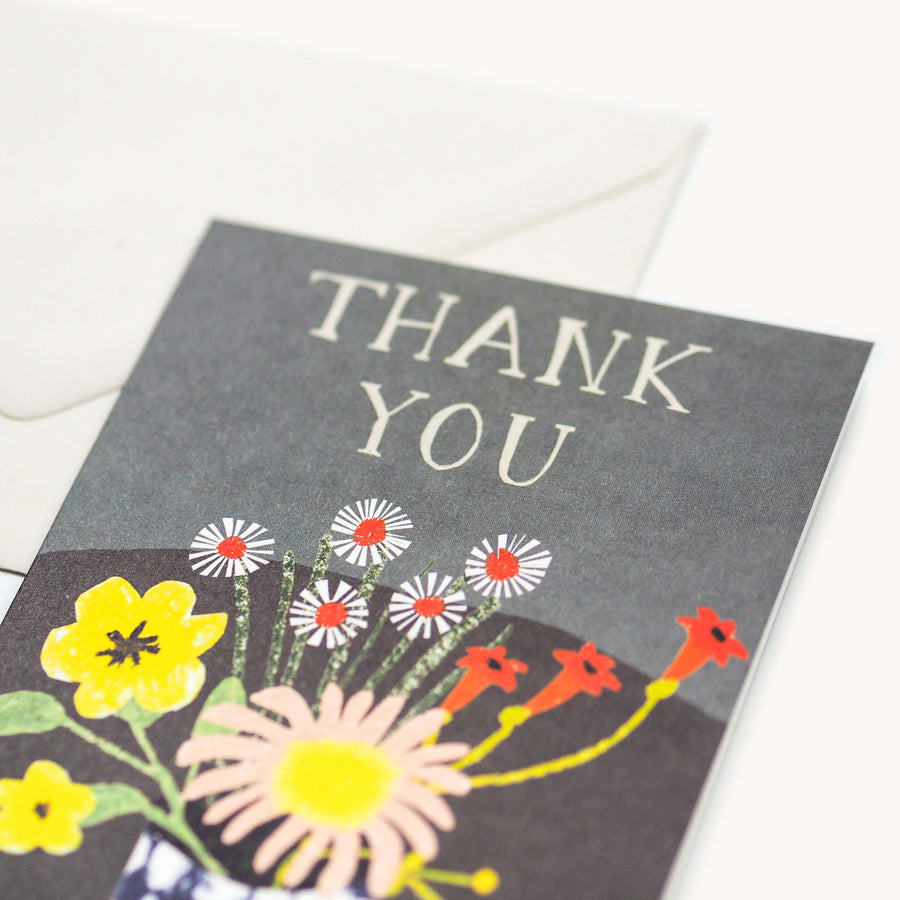 Floral Thank You Card