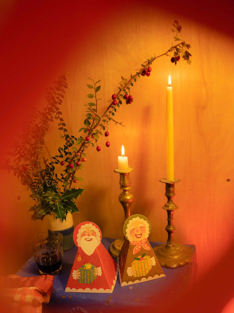 Mrs Claus Stand-Up Card