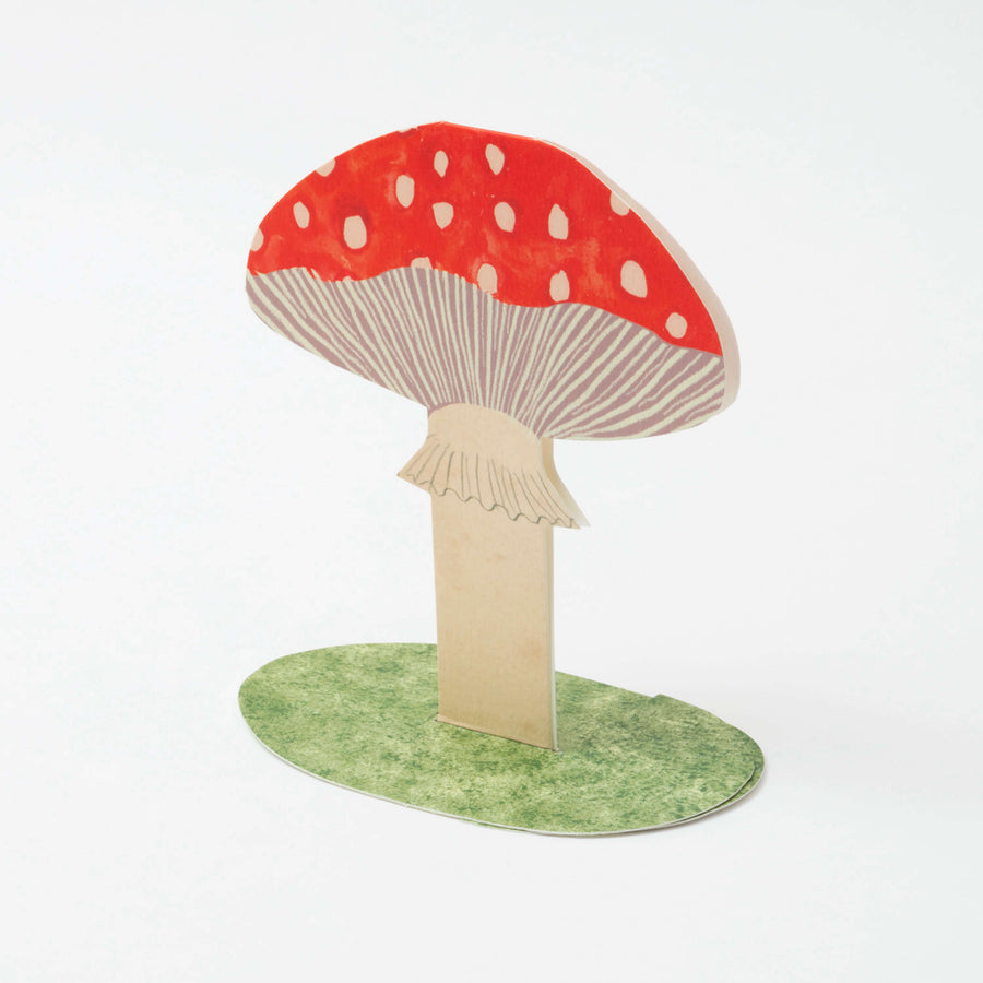 Toadstool Stand-Up Card