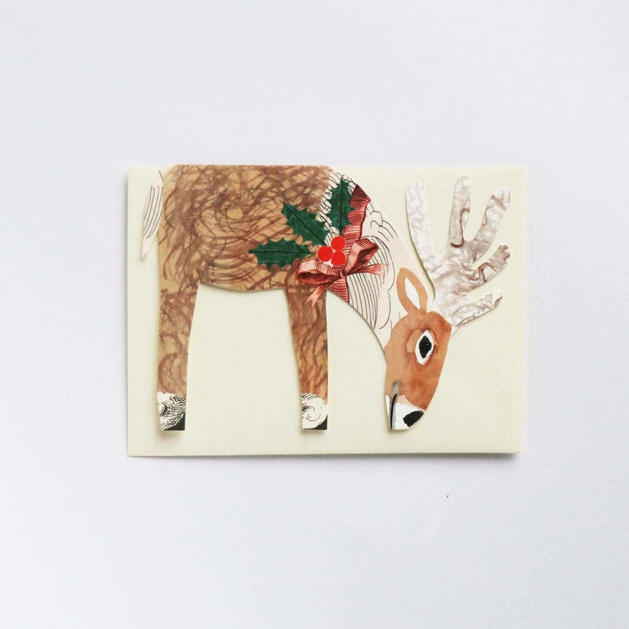 Reindeer Christmas Card