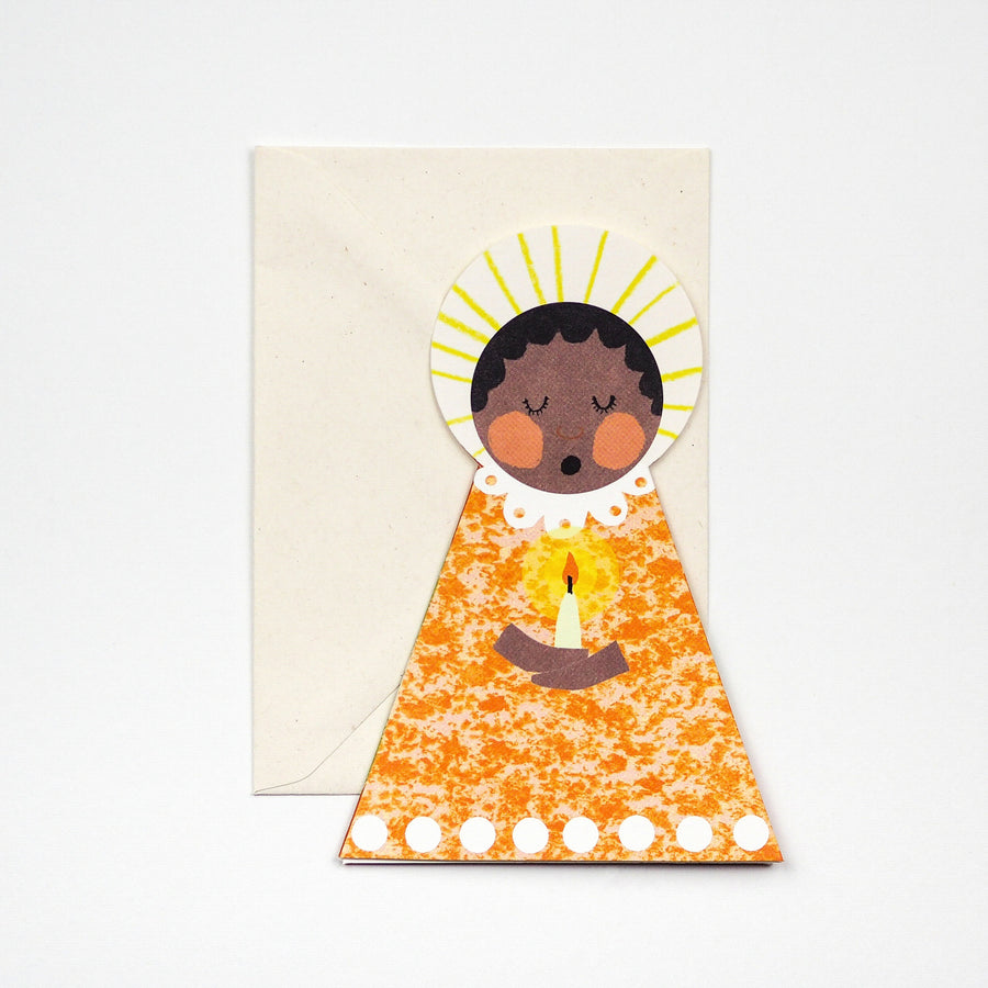 Orange Angel Card