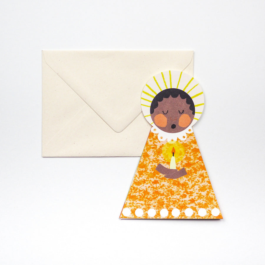Orange Angel Card