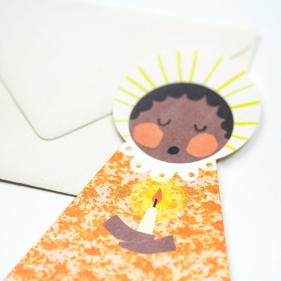 Orange Angel Card