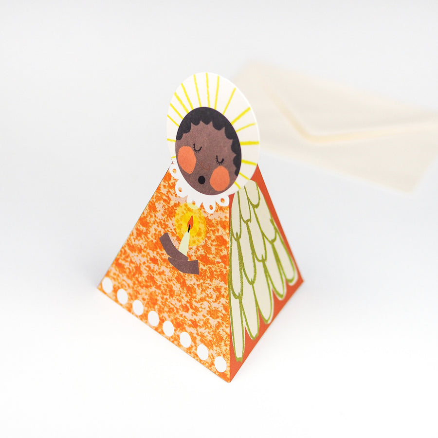 Orange Angel Card