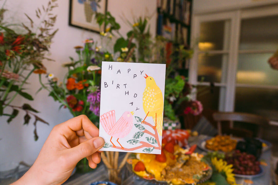 Birthday Birds Card