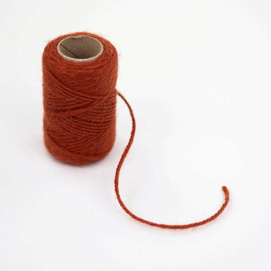 Rusty Orange Wool Twine – Hadley Paper Goods