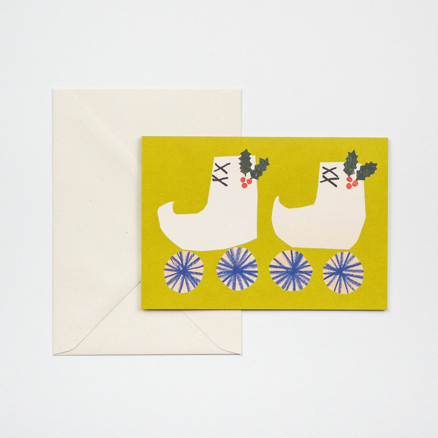 Christmas Skates Card