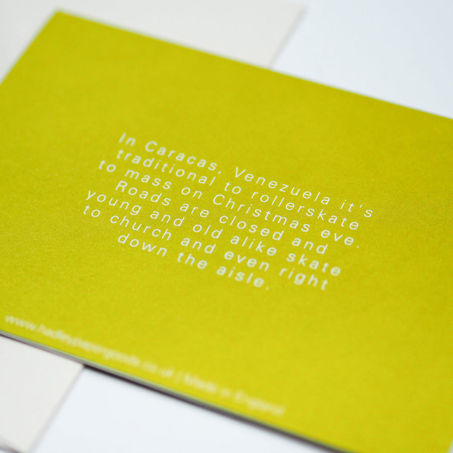 Christmas Skates Card
