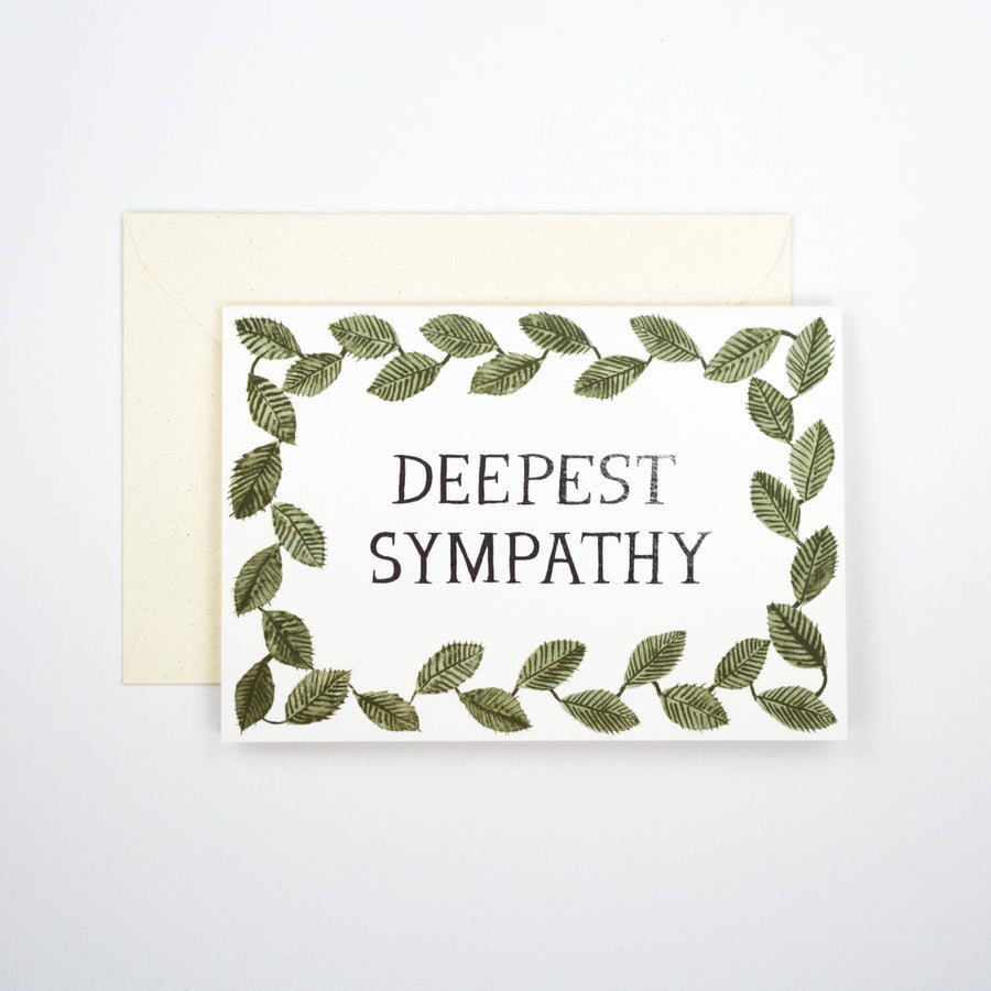 Deepest Sympathy (foiled card)