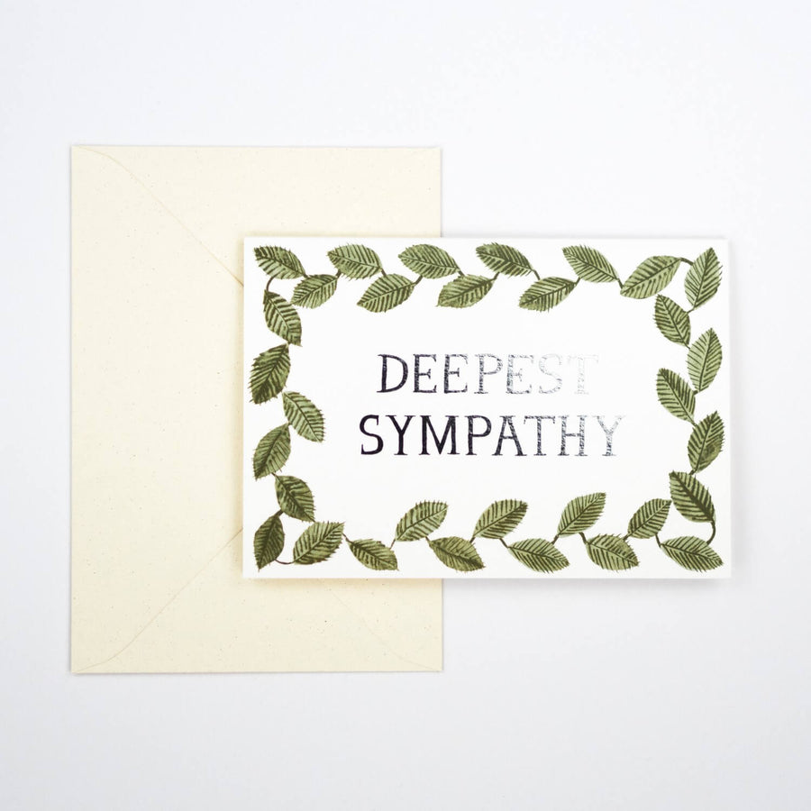 Deepest Sympathy (foiled card)