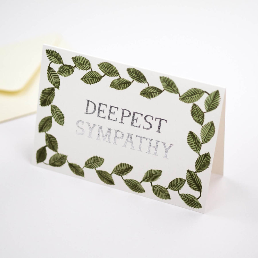 Deepest Sympathy (foiled card)