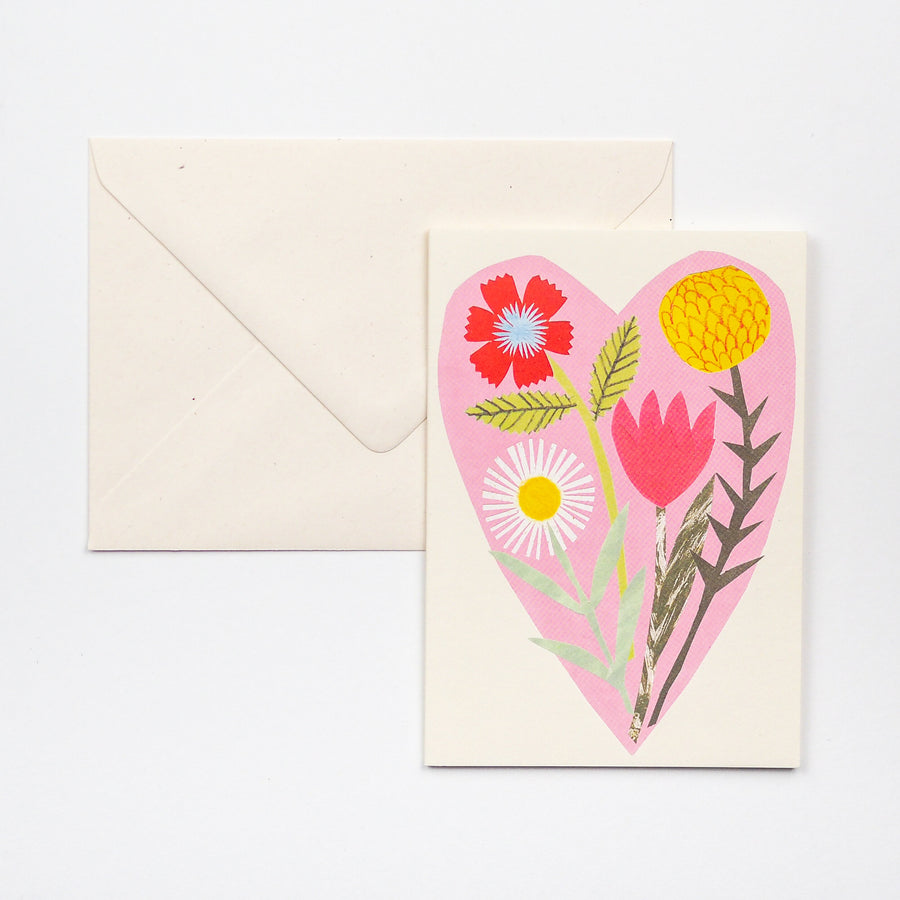 Floral Heart Card