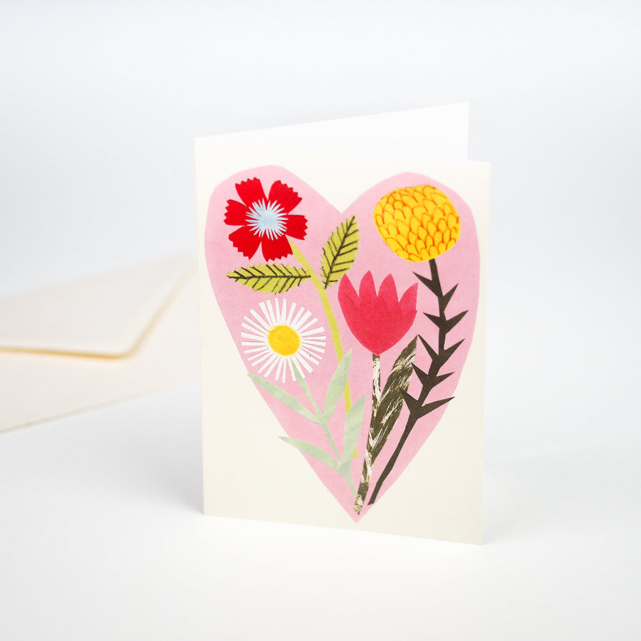 Floral Heart Card