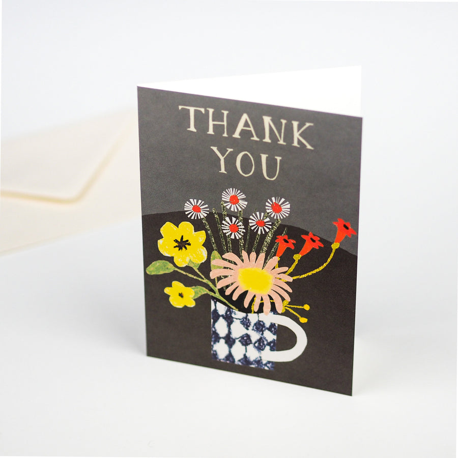 Floral Thank You Card