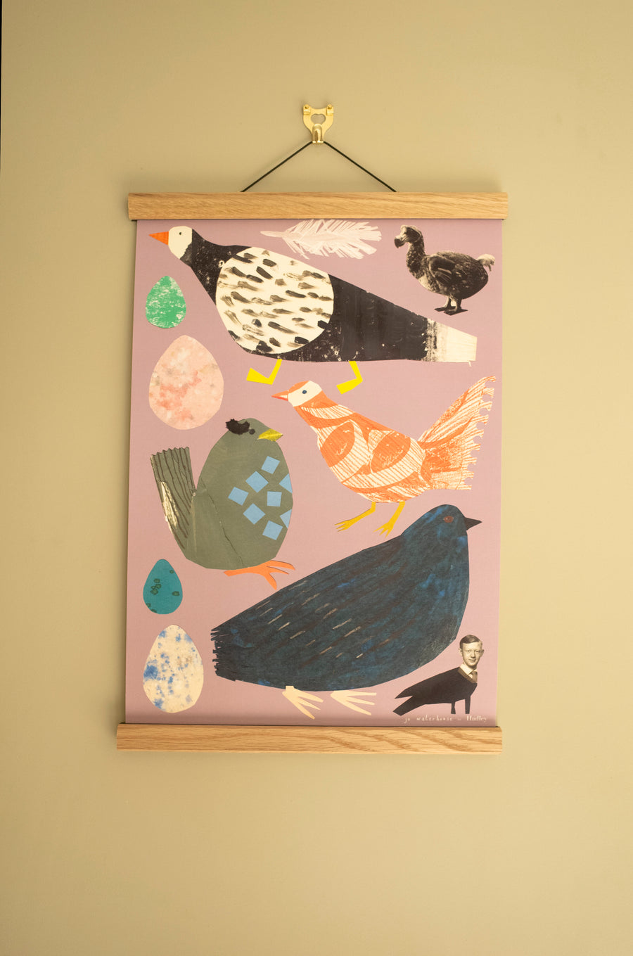 Birds print (A3)