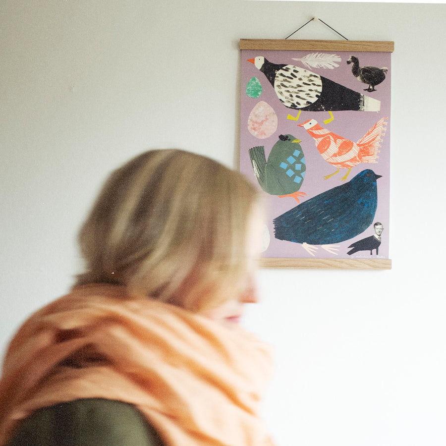 Birds print (A3)
