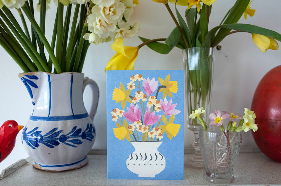 Spring Flowers Card