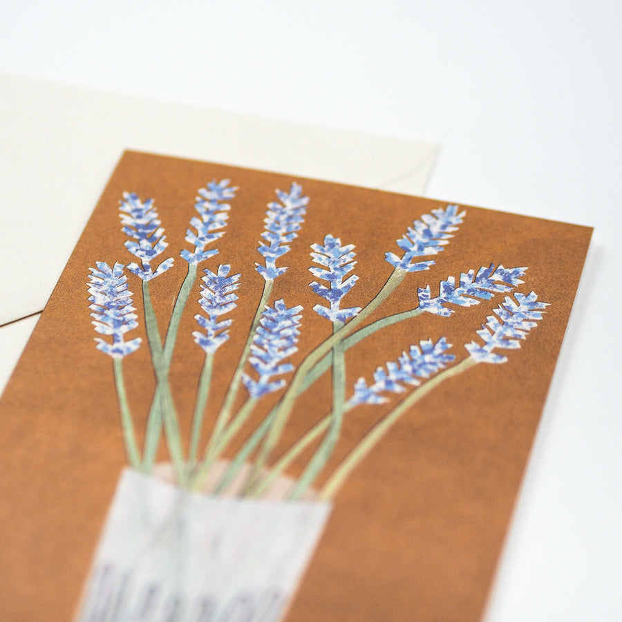 Lavender Card