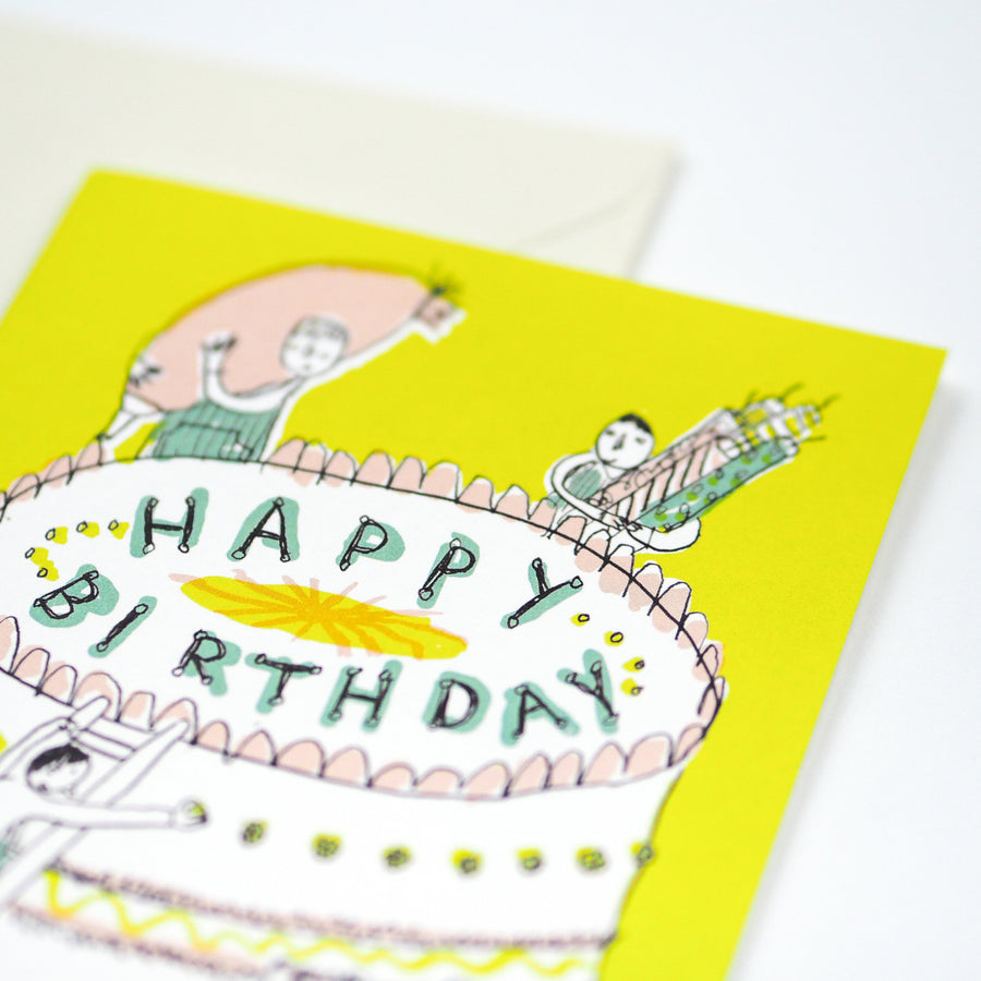 Massive Cake Card