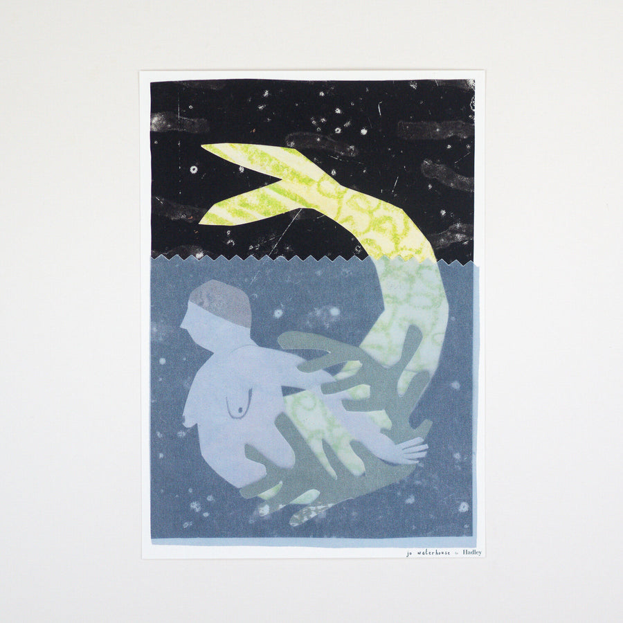 Mermaid Print (A4)