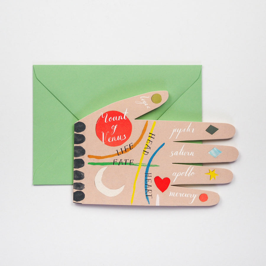 Palm Reading card