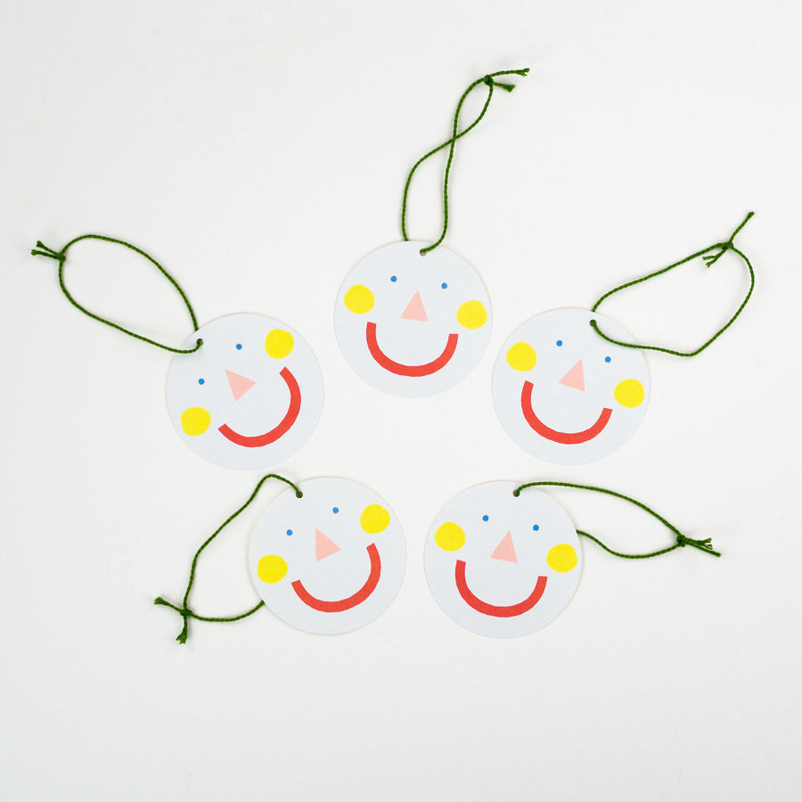 Smiley Face Gift Tags