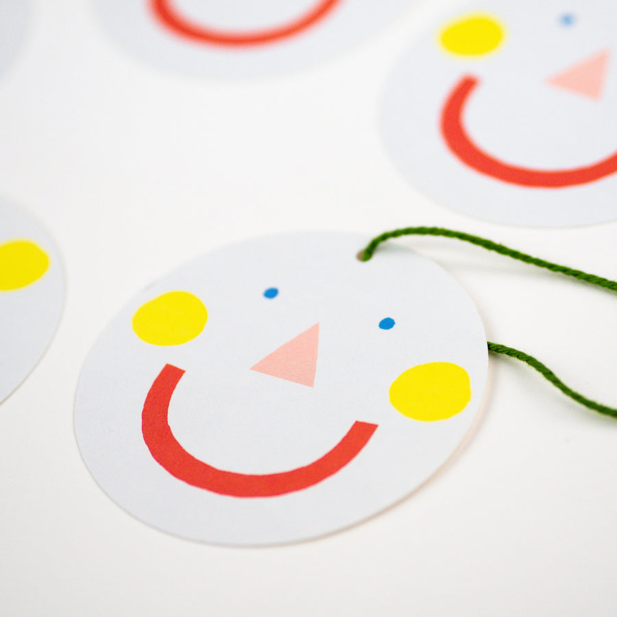 Smiley Face Gift Tags