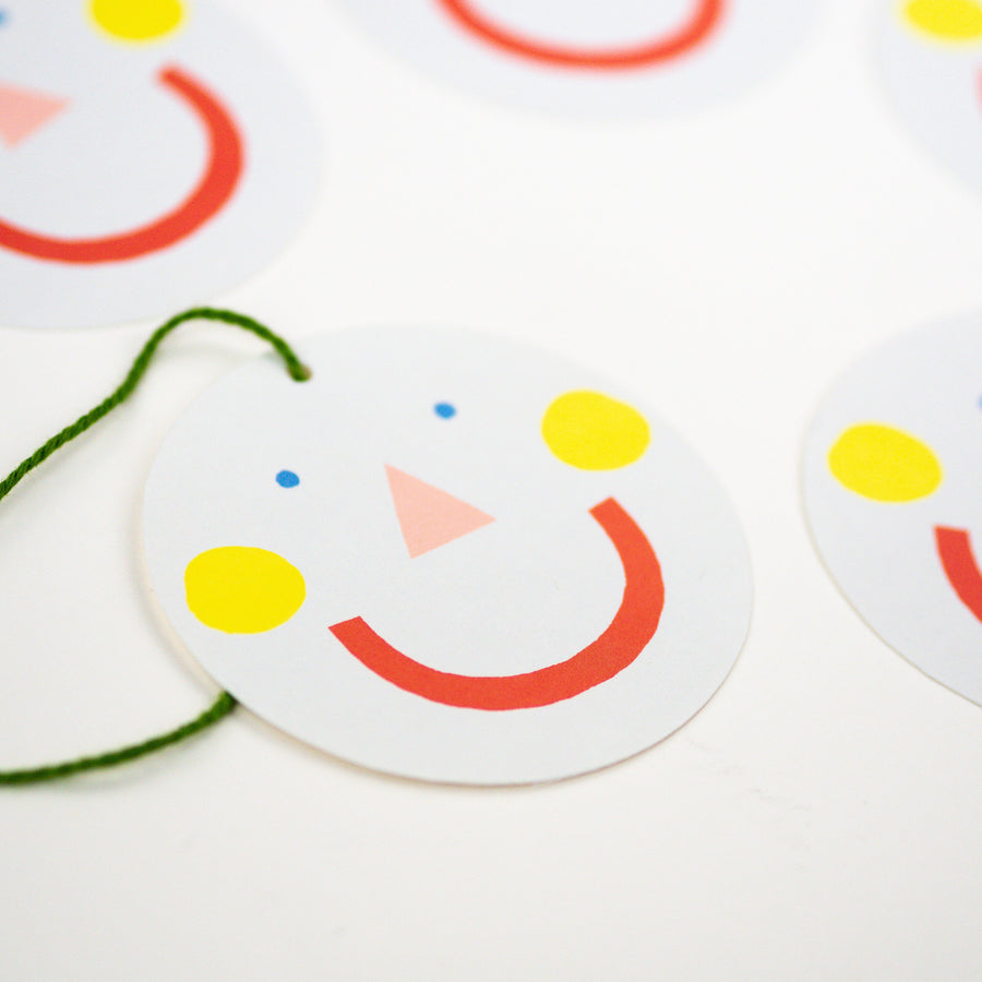 Smiley Face Gift Tags