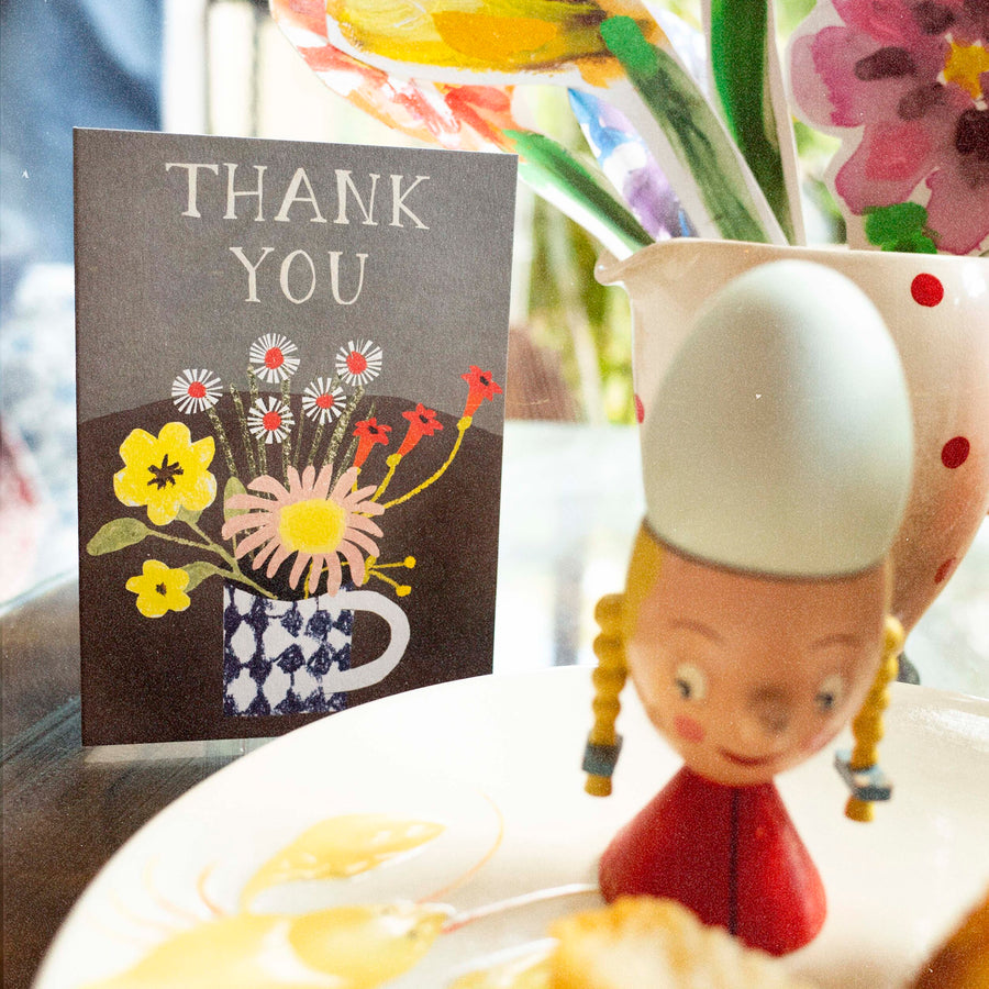 Floral Thank You Card