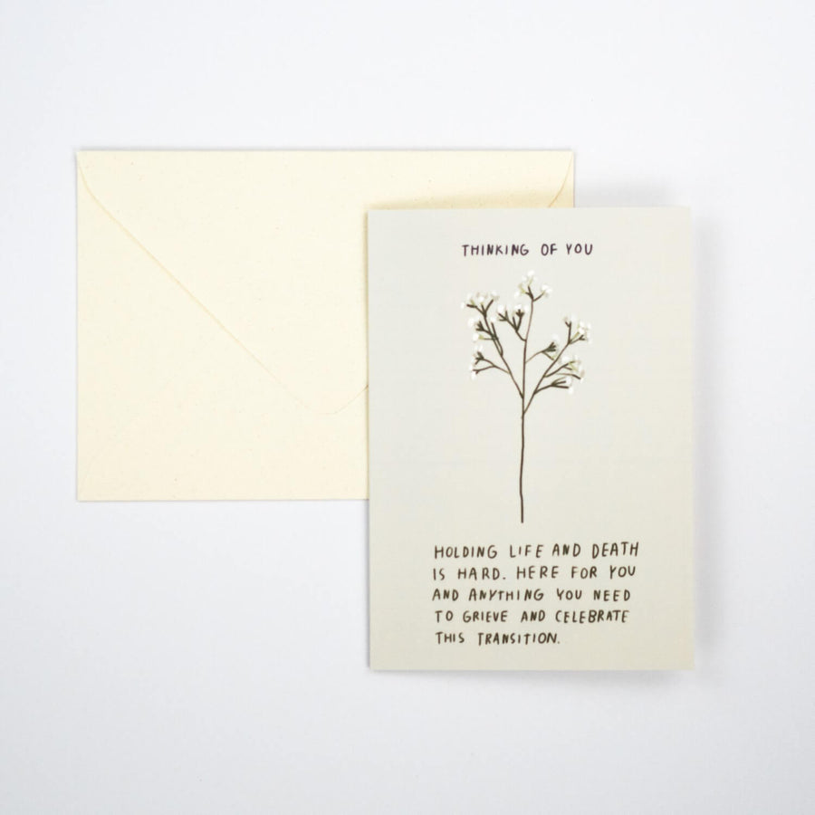 Thinking of you card